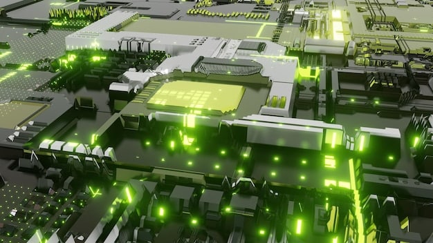 A futuristic visualization of a smart city powered by V2G technology, with electric vehicles seamlessly integrated into the energy grid. The image features advanced sensors, communication networks, and renewable energy sources, illustrating the potential of V2G in a smart, sustainable urban environment.