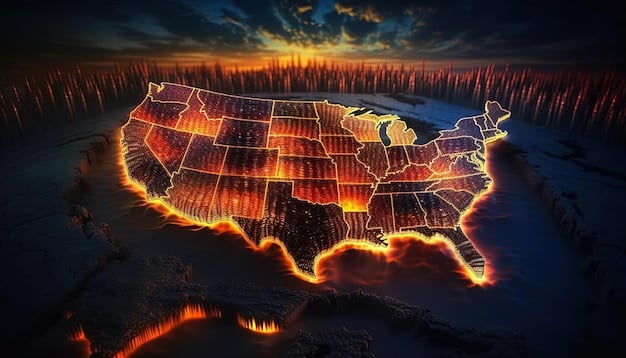 A map of the United States highlighting states with significant energy storage incentives and favorable regulatory policies. The map includes key statistics on energy storage deployment and policy initiatives.
