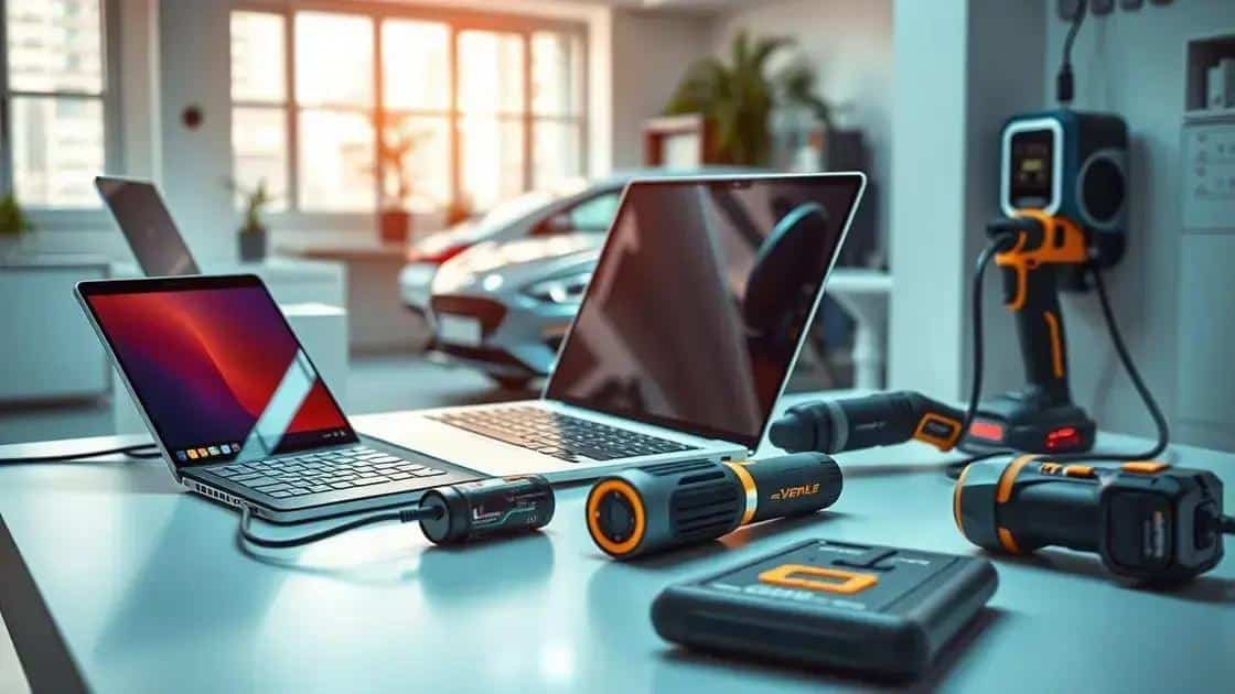 Applications of lithium-ion batteries in everyday devices