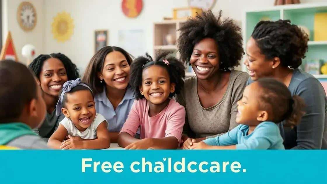 Benefits of free childcare for single parents