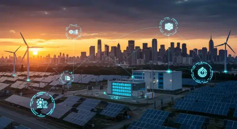 Futuristic US energy grid powered by solid-state battery storage