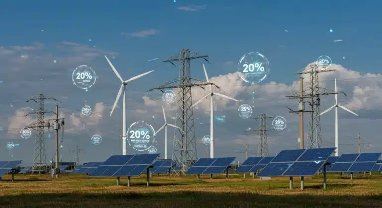 Smart grid infrastructure with renewable energy sources