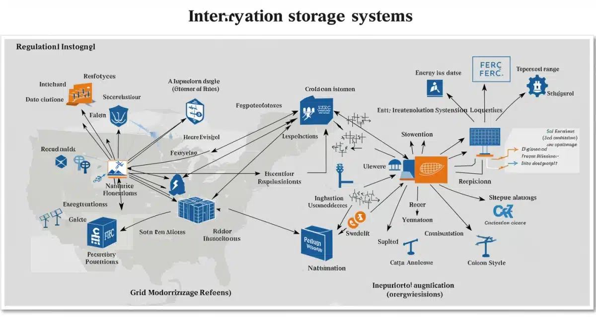 Energy storage integration into modernized US power grid