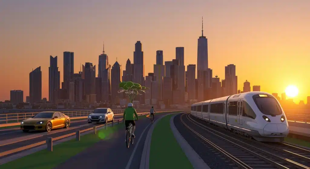 Sustainable Commute Solutions 2026: Reduce Emissions 40%