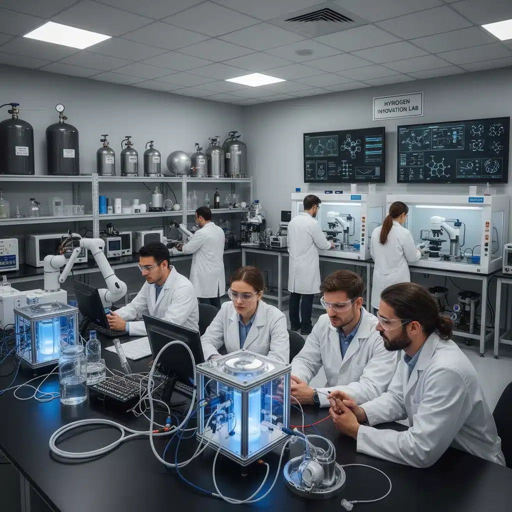 Scientists developing advanced hydrogen fuel cell technology
