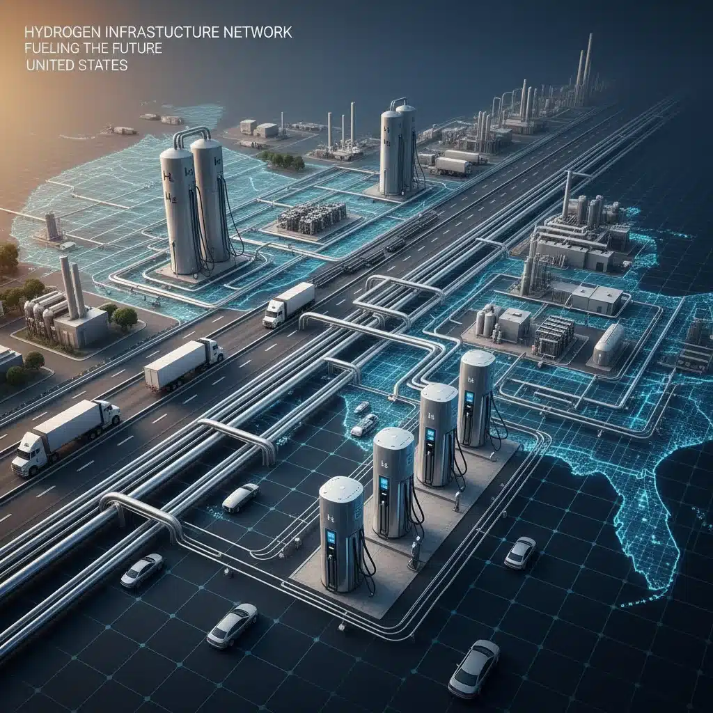 Expanding hydrogen infrastructure with pipelines and refueling stations