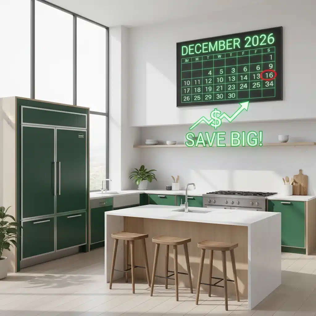 Federal Green Appliance Incentives: Save Up to $1,000 Before December 2026