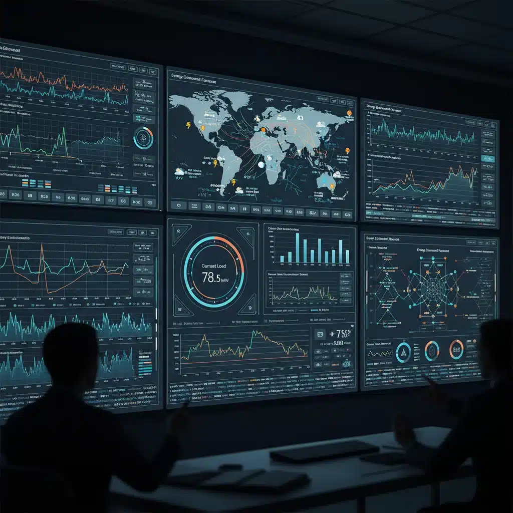 Predictive analytics dashboard for energy demand forecasting