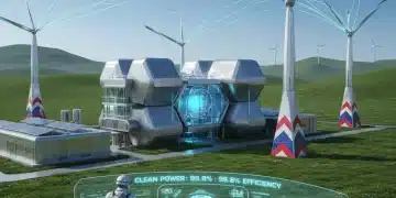 Small Modular Reactor facility powering a clean energy future in the US