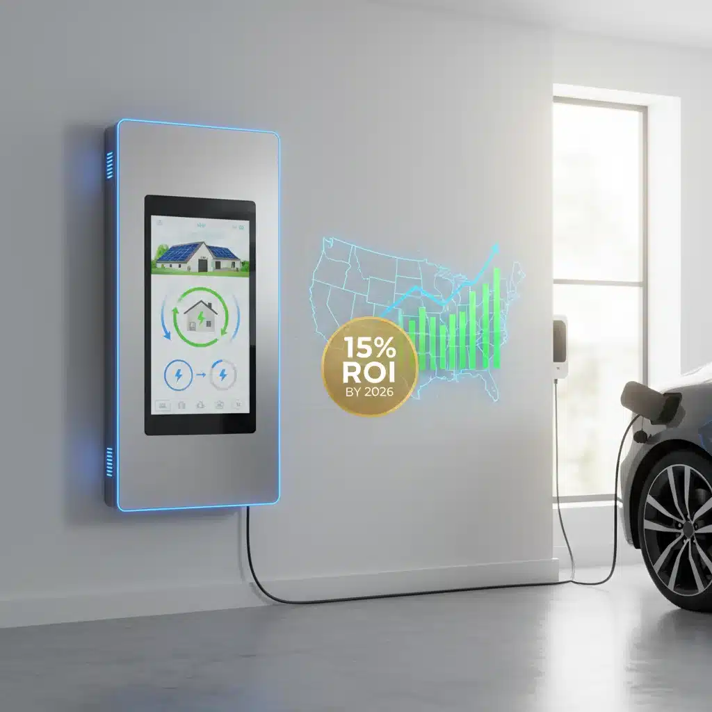 Achieve 15% ROI: Grid-Tied Battery Systems US 2026