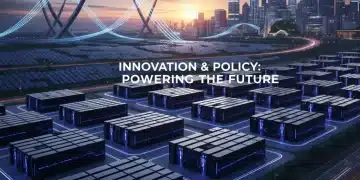 2026 US Policy Changes: Commercial Energy Storage Project Review Large-scale commercial energy storage facility with modern battery units and solar panels